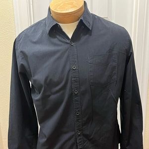 Beverly hills polo club black button up shirt- Size medium